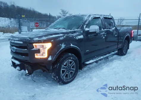 2015 Ford F-150 Lariat from USA, damaged, VIN 1FTFW1EG9FFB96059